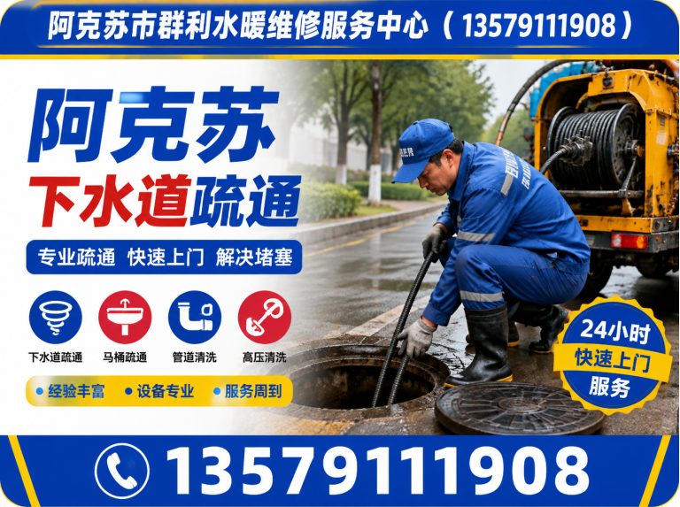 阿瓦提县阿克苏马桶疏通展示图